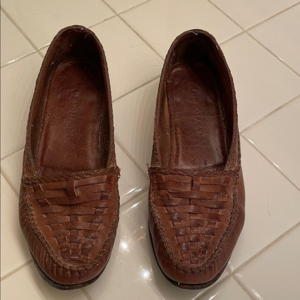 Cole Haan Brown Leather Loafers